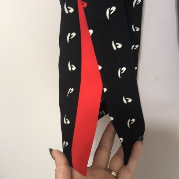 Pinko Black and Red Cropped Pants - Picture 6 of 15